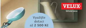 Dotace na okna VELUX